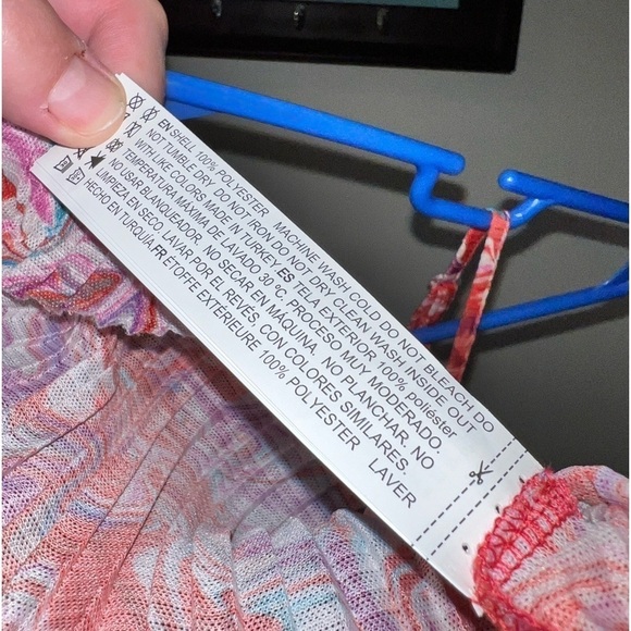 NWT Forever 21 Abstract Print Cami Midi Dress Size Small - Picture 6 of 8